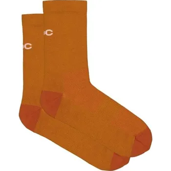 POC Cyklistické ponožky klasické - CADENCE ROAD SOCKS - hnědá L