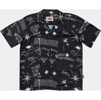 Pánská košile Dudes Berlin Košile Trail Blazer Black Velikost: XXL