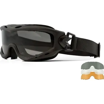 WILEY X brýle taktické SPEAR sada 3 skla ČERNÝ rám