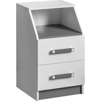 Zásuvkový kontejner Max-i Zásuvkový kontejner TRAFICO 15 bílá / popel