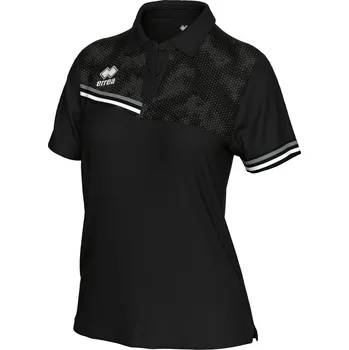 ERREA´ ERREA EDEN Dámská polokošile BARVA: černá - antracit - bílá, Velikost: XS Technická dámská polokošile z recyklovaného materiálu