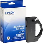 Epson C13S015067, barevná, originální barvicí páska