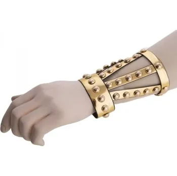 Karnevalový doplněk Náramek římanka - zlatý