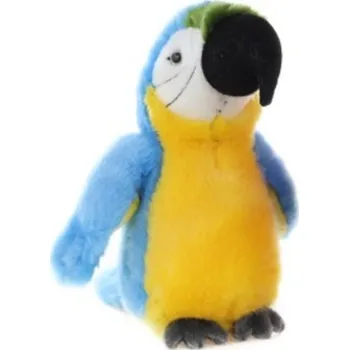 plyšák Plyšový Papoušek modrý 23cm