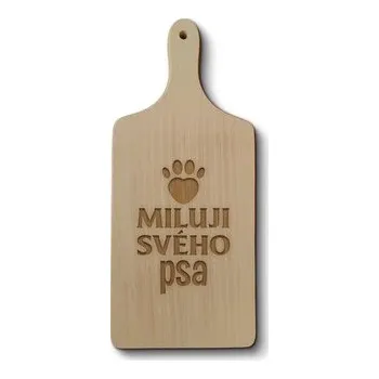 Kuchyňský nůž Prkénko Miluji svého psa