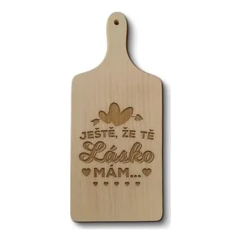 Kuchyňský nůž Prkénko Ještě, že tě lásko mám