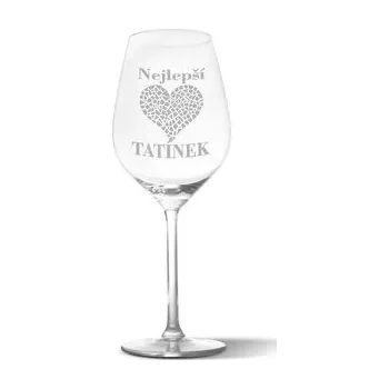 Sklenice Sklenička na víno Nejlepší tatínek: 49 cl