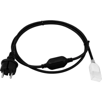 LED páska Eurolite LED Neon Flex 230V Slim, napájecí kabel