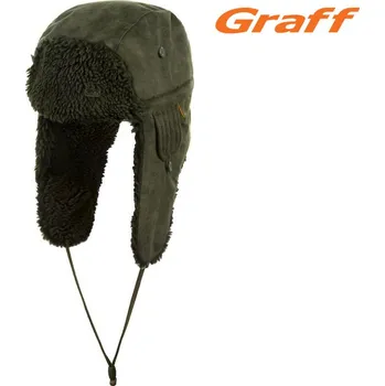 Čepice Graff Zimní lovecká čepice ušanka 155-O-B Velikost: 54 - 58