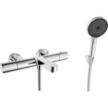 Vodovodní baterie kielle Oudee Termostatická vanová baterie s příslušenstvím, chrom