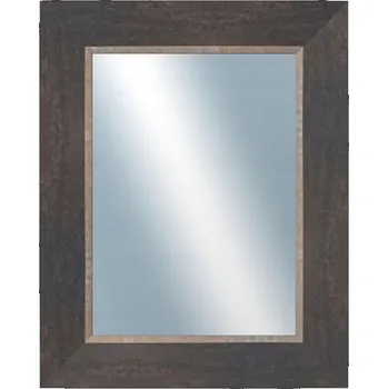 Zrcadlo Zrcadlo DANTIK nástěnné obdélníkové, dřevěný rám, 400 x 500 mm