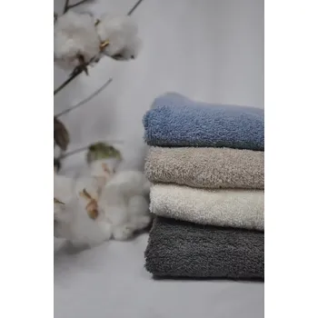 EGE ORGANICS Froté bio ručník 30-70 x 30-140 cm (100%) 100% GOTS Bio bavlna Nebarvená bílá 70 x 140 cm