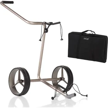 Golfový vozík JuCad Edition S 2-wheeled manuální vozík + taška