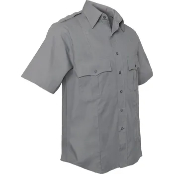 Pánská košile ROTHCO košile POLICIE A SECURITY krátký rukáv ŠEDÁ