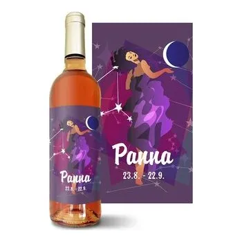 Víno Růžové víno Panna: 0,75 l