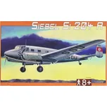 Směr plastikový model letadla ke slepení Siebel Si 204 A 1:72 slepovací stavebnice letadlo