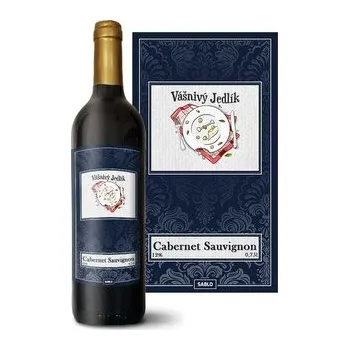 Víno Červené víno Vášnivý jedlík: 0,75 l