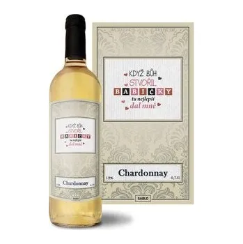 Víno Bílé víno Když Bůh stvořil babičky: 0,75 l