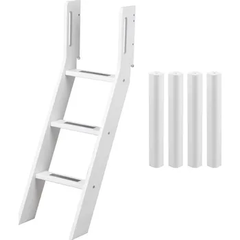 Žebřík Žebřík šikmý a nohy pro zvýšená lůžka Flexa White