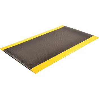 Rohožka Notrax® 419 Diamond Sof-Tred - Protiúnavová rohož s vrstvou Dyna-Shield a diamantovým vzorom- čierna/žltá Rozmer: 60cm x 91cm 419