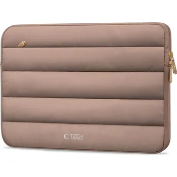 pouzdro na notebook Tech-Protect Fluffy Sleeve 13–14" notebookové pouzdro - Béžové