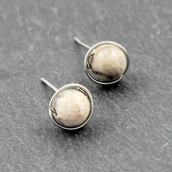 Náušnice Korálové náušnice peckové