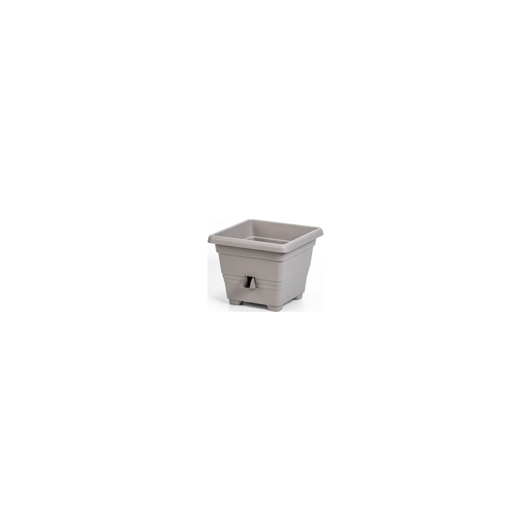 Fotografie 1 - Květináč Plastia Bergamot 50 cm taupe