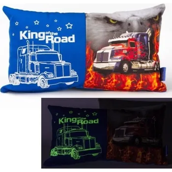 Dekorativní polštářek Svítící polštářek Kamión
