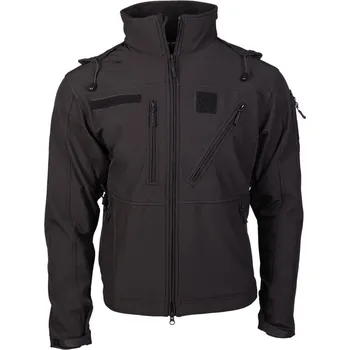 MIL-TEC bunda softshell SCU 14 ČERNÁ