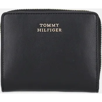 Kožená peněženka Tommy Hilfiger AW0AW17499 černá 99X, vel. ONE SIZE