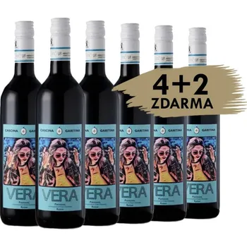 Víno Cascina Garitina 4+2 zdarma - Cantine Garitina - Vera Piemonte Rosso 2020, 6x0,75l