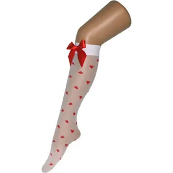 Karnevalový doplněk Punčochy - srdce