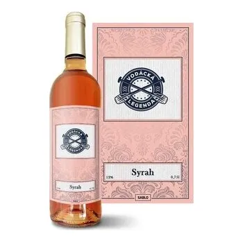 Víno Růžové víno Vodácká legenda: 0,75 l