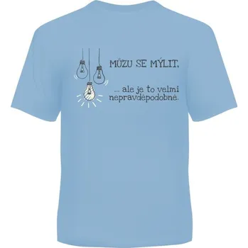 Pánská noční košile Albi Pánské tričko - Můžu se mýlit - L