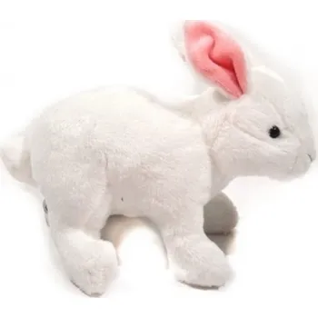 plyšák Plyšový Králík bílý 15cm