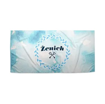 Sprchový závěs Ručník Ženich: 70x140 cm