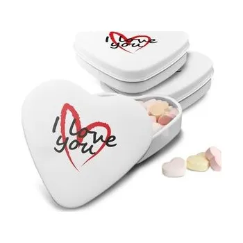 Bonbon Bonbónky I Love you srdce - 3 ks