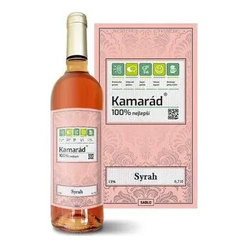 Víno Růžové víno Kamarád: 0,75 l