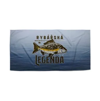 Sprchový závěs Ručník Rybářská legenda: 30x50 cm