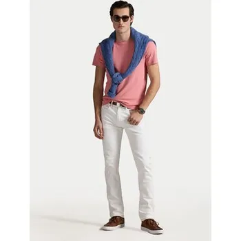 Oblečení a móda Polo Ralph Lauren T-Shirt 710740727096 Růžová Custom Slim Fit XL