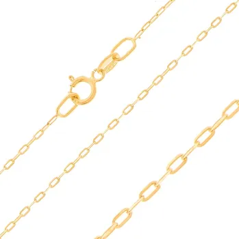 Šperk Argento 1A037 Zlatý řetízek - vzor Rolo, tloušťka 1,1 mm | Délka: 40cm