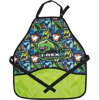 Dětská zástěra Zástěrka na výtvarnou výchovu Stil T-rex