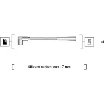 Zapalovací kabel MAGNETI MARELLI Sada kabelů pro zapalování MAG 941085180570