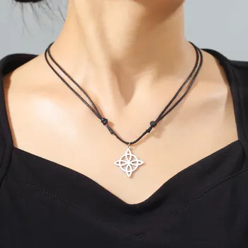 Přívěsek Amulet lilith z nerezové oceli | přívěsek lilith | magický amulet - 12