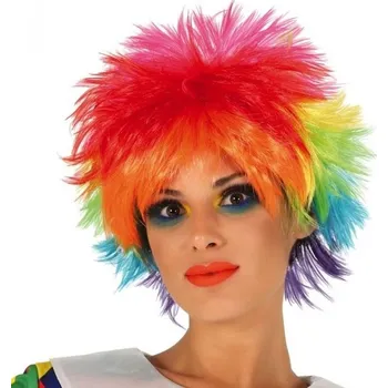 Karnevalová paruka Paruka Duhová