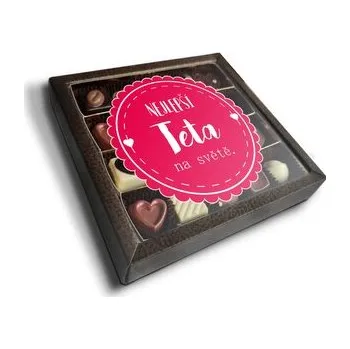 Bonbon Pralinky Nejlepší teta na světě: 20 ks pralinek