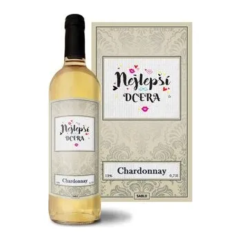 Víno Bílé víno Nejlepší dcera: 0,75 l