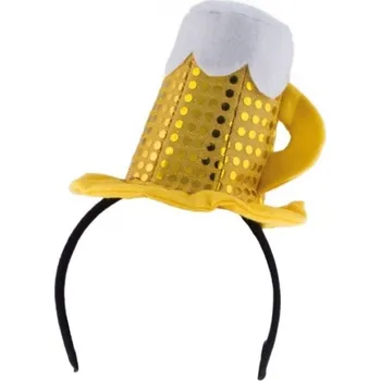 Karnevalový doplněk Čelenka Pivo