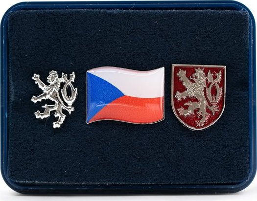 Sada odznaků ČESKÁ REPUBLIKA PIN