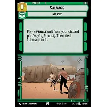 Sběratelská karetní hra Salvage 121/202 - Jump to Lightspeed Typ karty: Standard